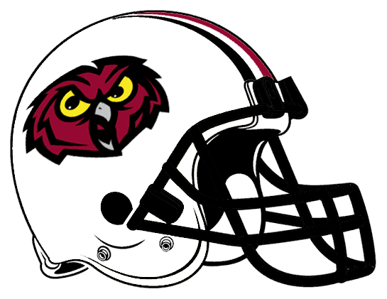 Temple Owls 2000-2003 Helmet Logo vinyl decal